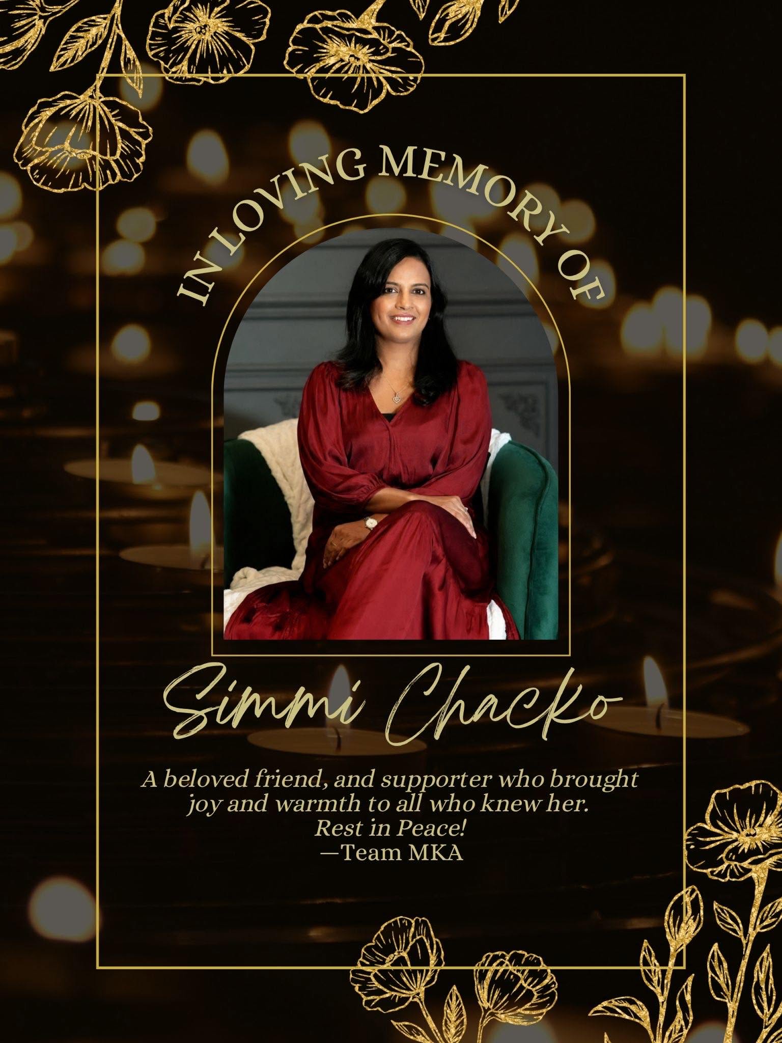 Simmi Chacko Obituary Brampton, ON Death